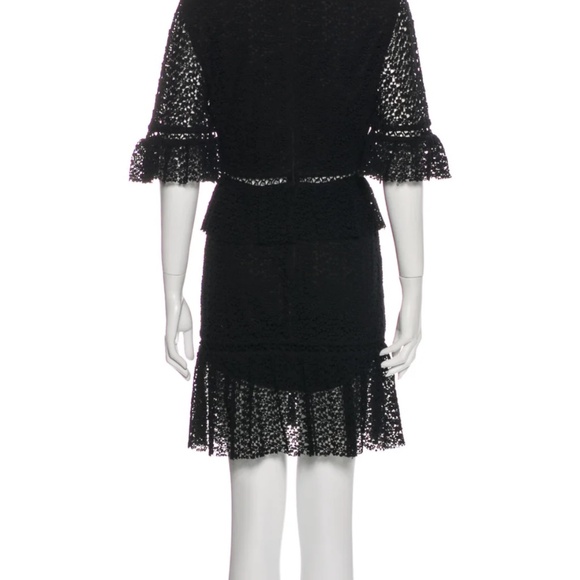 STEVIE MAY Black Crochet Mini Dress - Picture 7 of 7